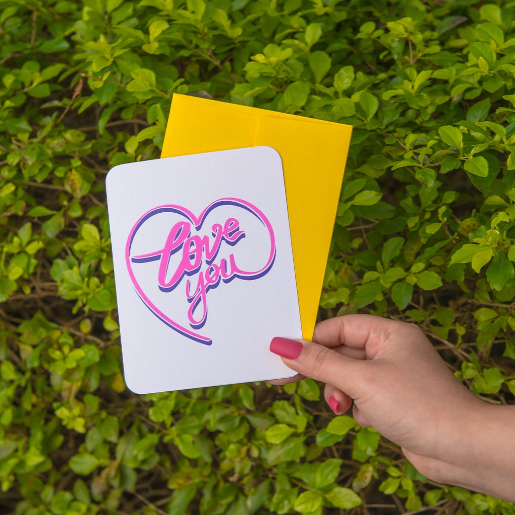 Love You Greeting Card