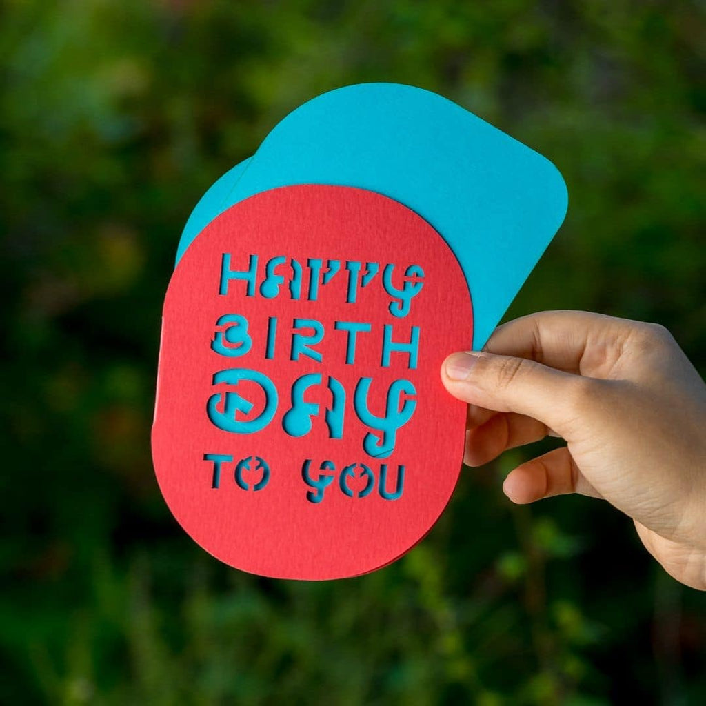 Happy Birthday Notecard