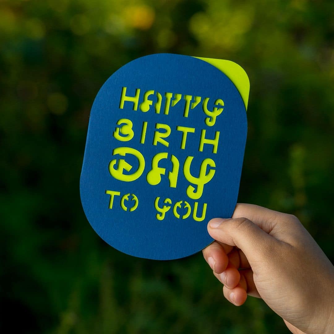 Happy Birthday Notecard