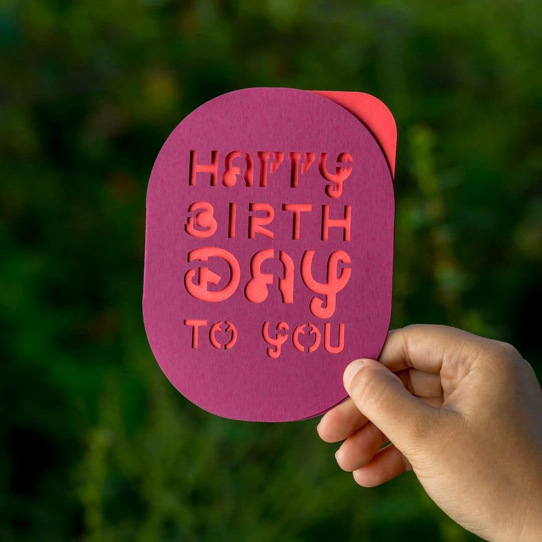 Happy Birthday Notecard